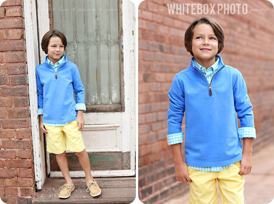 colton's kid model session in downtown greensboro by whitebox photo. 