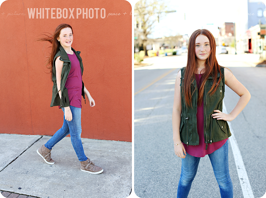 gracie's downtown model session in greensboro by whitebox photo. 