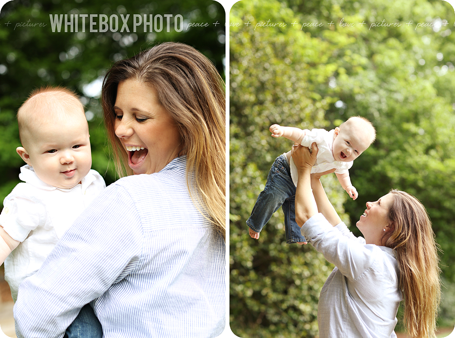 will's 6 month photo session in raleigh area by whitebox photo. 
